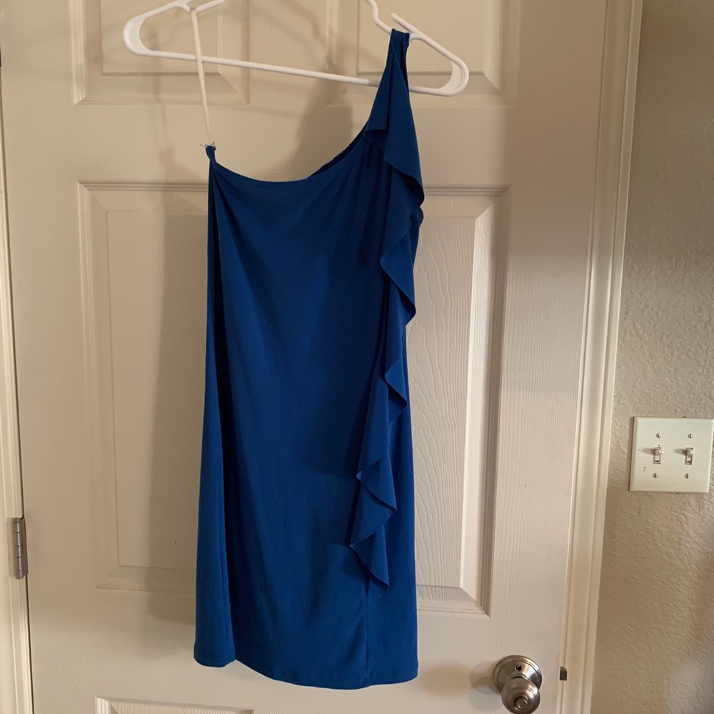 💕Body Central Causal/Dressy Blue Dress Size S
